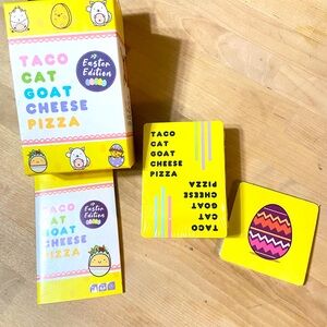 NWT Taco Cat Goat Cheese Pizza card game, ages 8+, 2-8 players, 10+ minutes